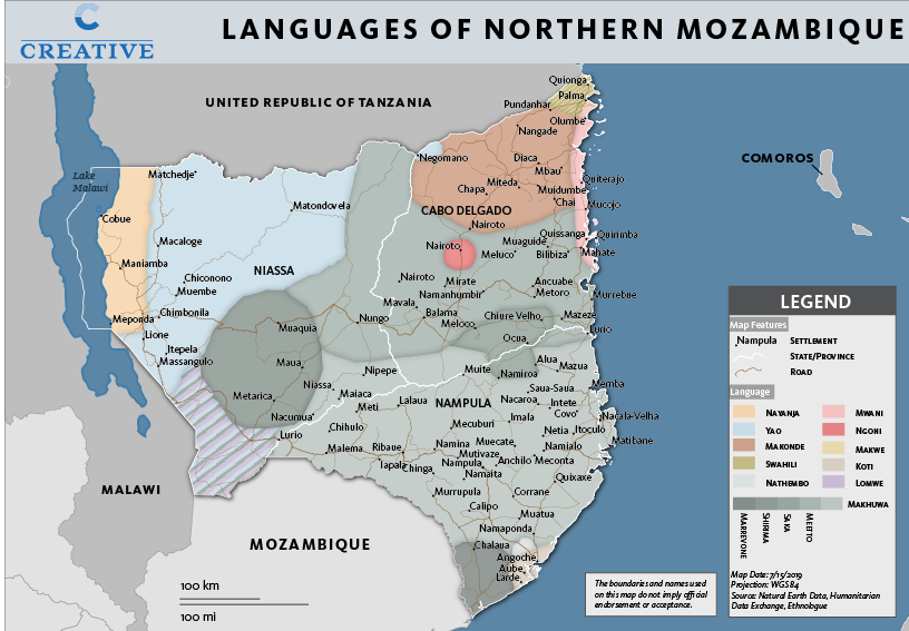 Dónde está mozambique